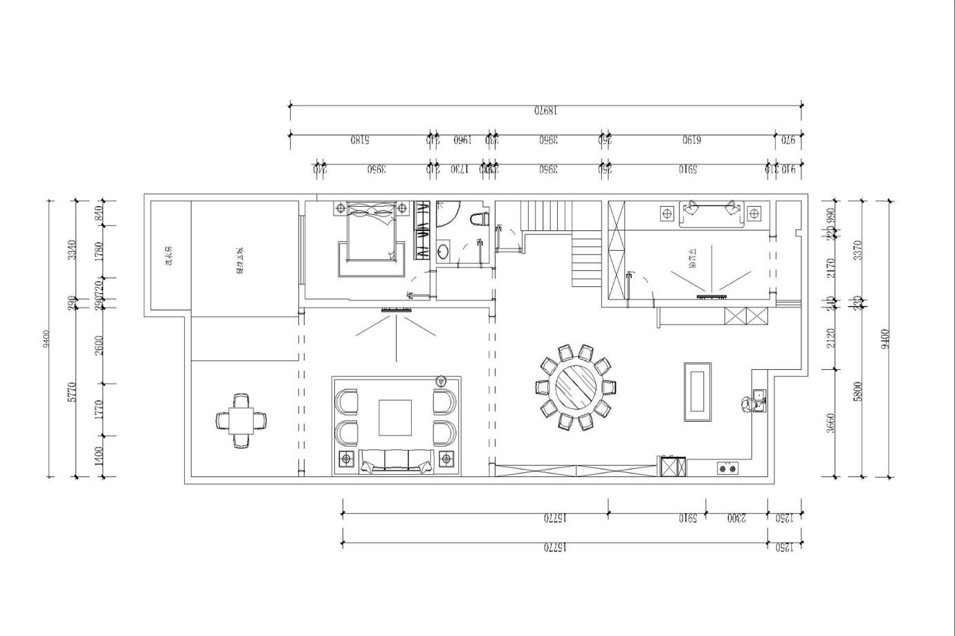 心安之处是故乡-一品人家-四室两厅-240m²-现代风格 